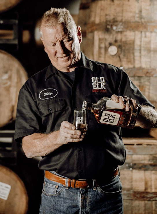 Old Elk Master Distiller Greg Metze.