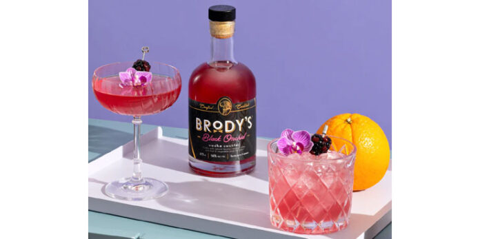 Brody's Crafted Cocktails' Black Orchid.