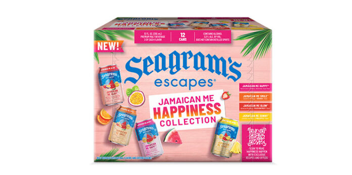 Seagram's Jamaican Me Happiness collection.