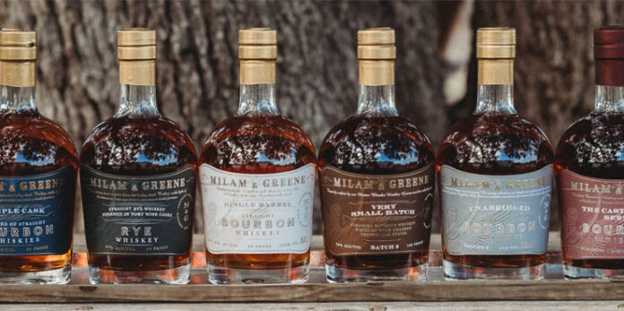 Milam & Greene whiskey line.