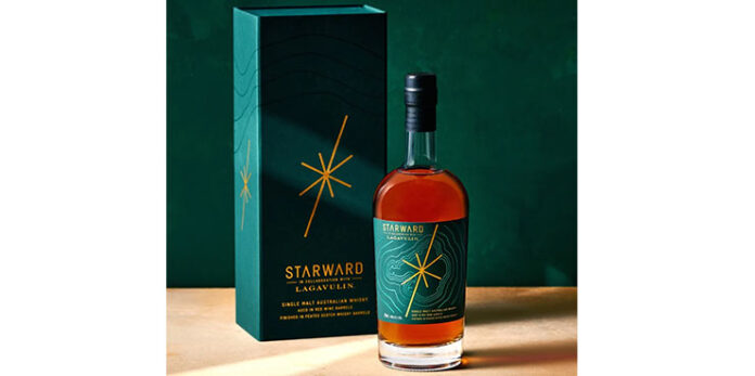 Starward Single Malt Australian Whisky Finished in ex-Lagavulin Barrels.
