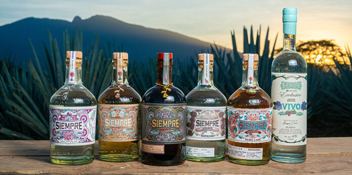 Siempre Tequila fill lineup.